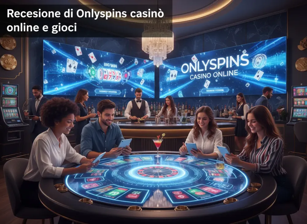 Recensione di Onlyspins casinò online e giochi